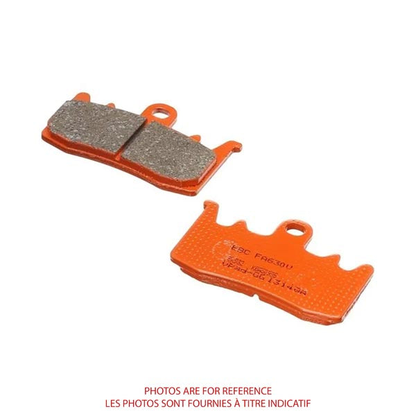 EBC SEMI-SINTERED V-PADS FA130V FA130V