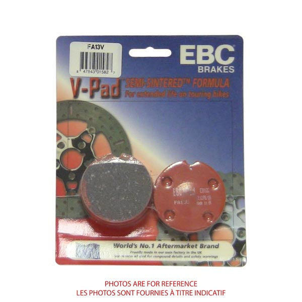EBC SEMI-SINTERED V-PADS FA13V FA13V
