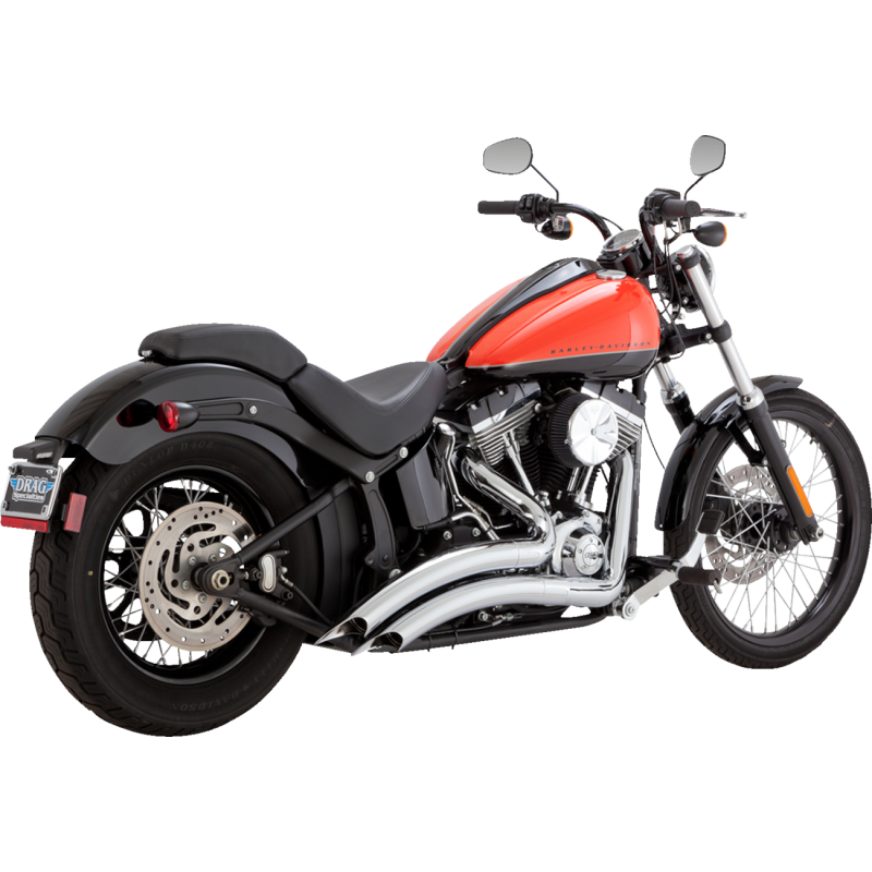 VANCE & HINES 86-09 SOFTAIL BIG RADIUS CHR 26079