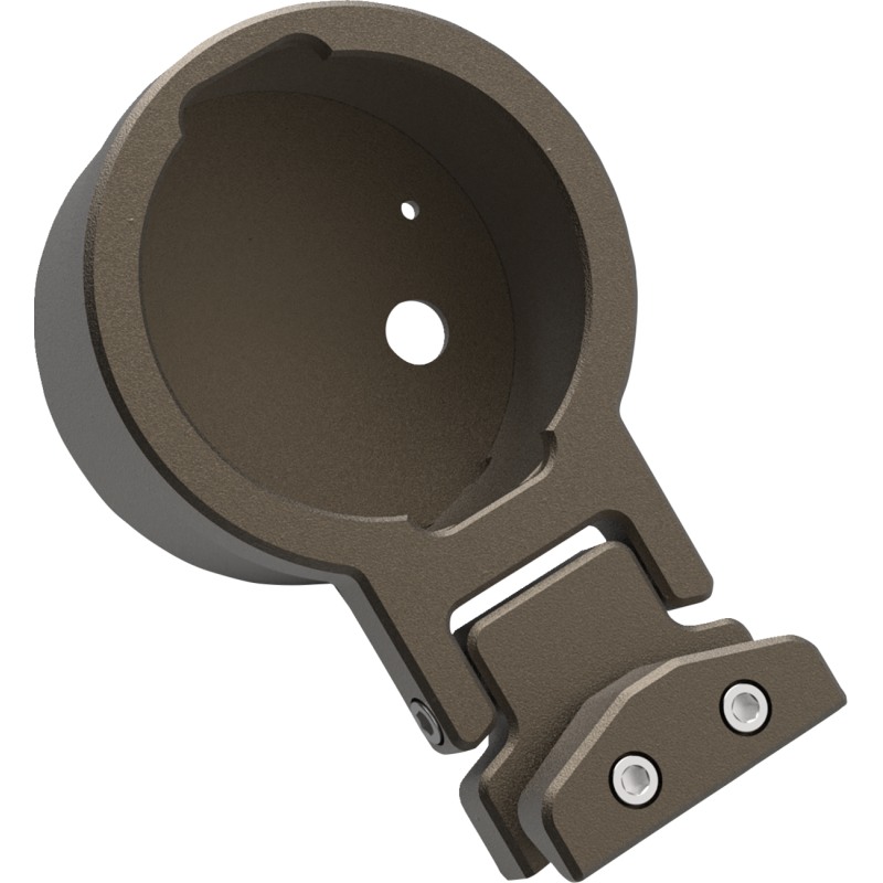LA CHOPPERS GAUGE MNT BRNZ DYNA SNGL LA-7397-01Z