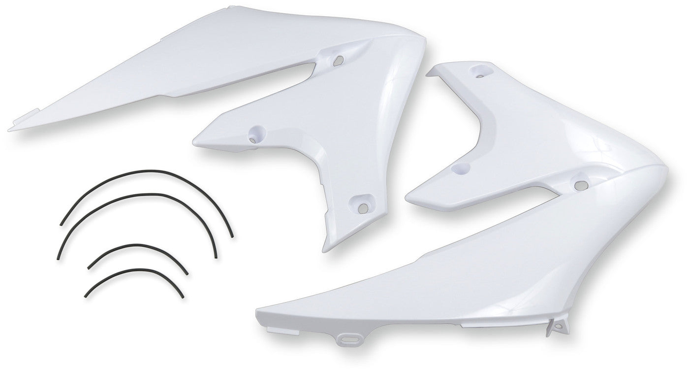 UFO SHROUD RAD YZF450 WHITE YA04858-046