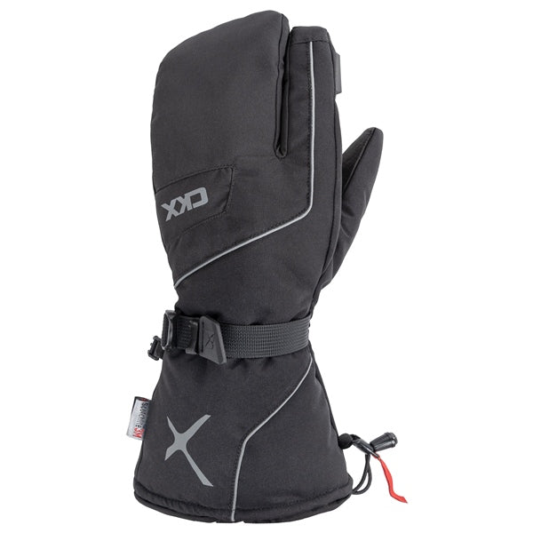 CKX GLOVES 3 FINGERS THROTTLE 3.0 BK XS EWT-2025-03 XS