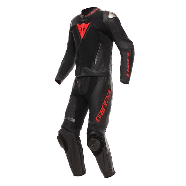 DAINESE SUIT DEMON SPRINT MEN BK/RD LAVA 64 2015100131-H43-64