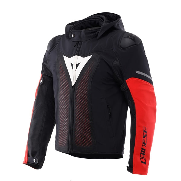 DAINESE JACKET SUPER SPRINT AIR MEN BK/WH/RD 46 2017300036-858-46