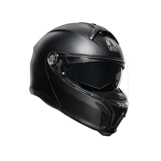 AGV HELM T-MODULAR SOLID MAT BK S 201251E4OY-003-S