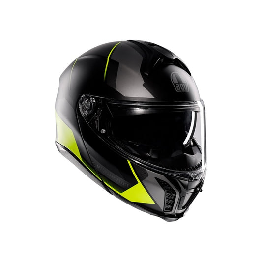 AGV HELM T-MODULAR PERCEP MAT BK/FLUO YE 2XL 211251E2OY-102-XXL