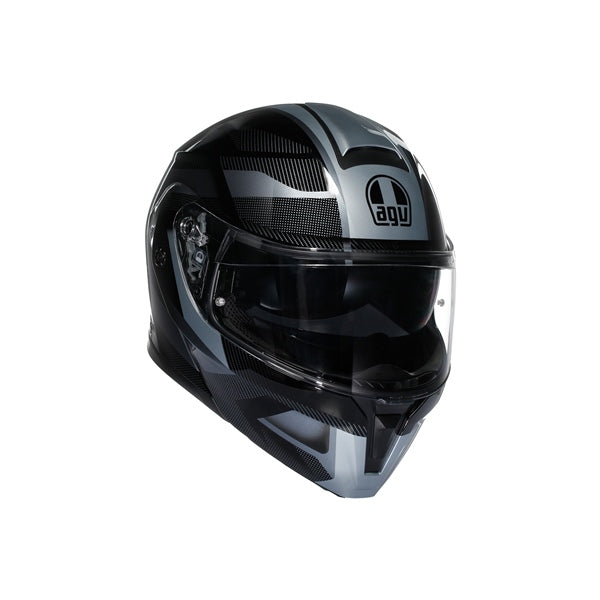 AGV HELM S-MODULAR LEDRO MAT BK/GY 2XL 2118296013-016-XXL