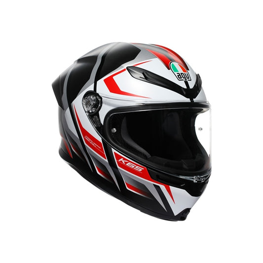 AGV HELM K6 S KARVE MAT BK/WH/RD L 2118395015-025-L