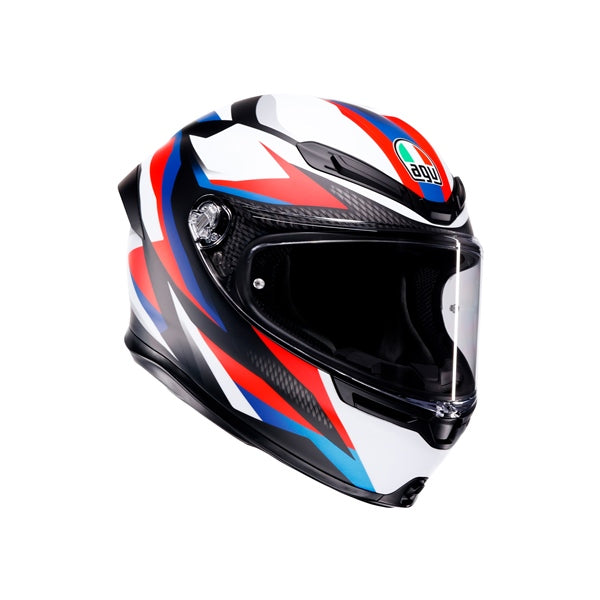 AGV HELM K6 S TIMEWARP MAT BK/RD/BL L 2118395015-028-L