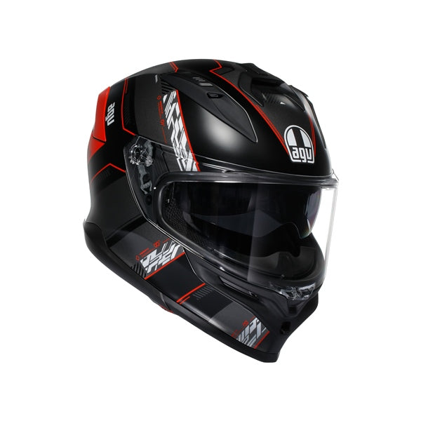 AGV HELM K7 KYBER MAT BK/RD XL 2118399001-008-XL