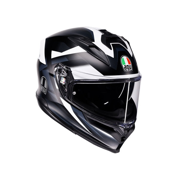 AGV HELM K7 GLIMPSE MAT BK/WH 2XL 2118399017-016-XXL
