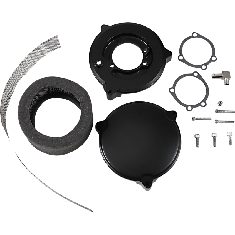 DRAG SPECIALTIES AIR CLEANER DRAGTRN II BL 121160