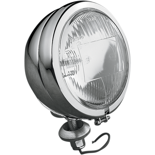 DRAG SPECIALTIES 4-1/2" LATE STYLE SP/LAMP W/ HALOGEN EA DS-280010