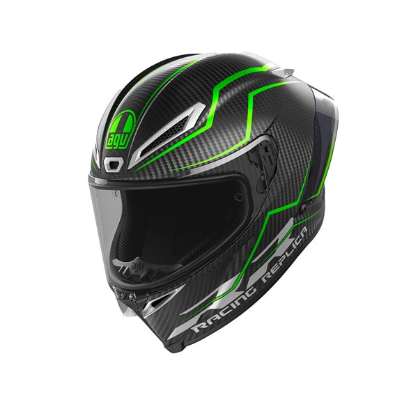 AGV HELM PISTA GP RR PERF CARB/LIME XS 2118356002-018-XS