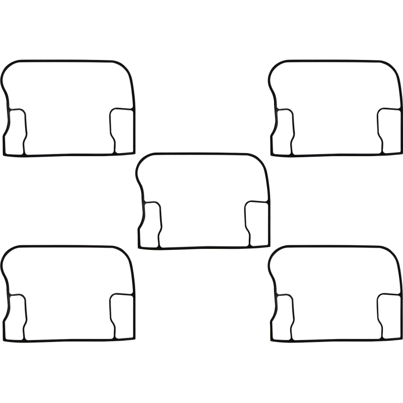 JAMES GASKET 92-99 B/T R/CVR UPPER RUBBER (5) JGI-17356-92