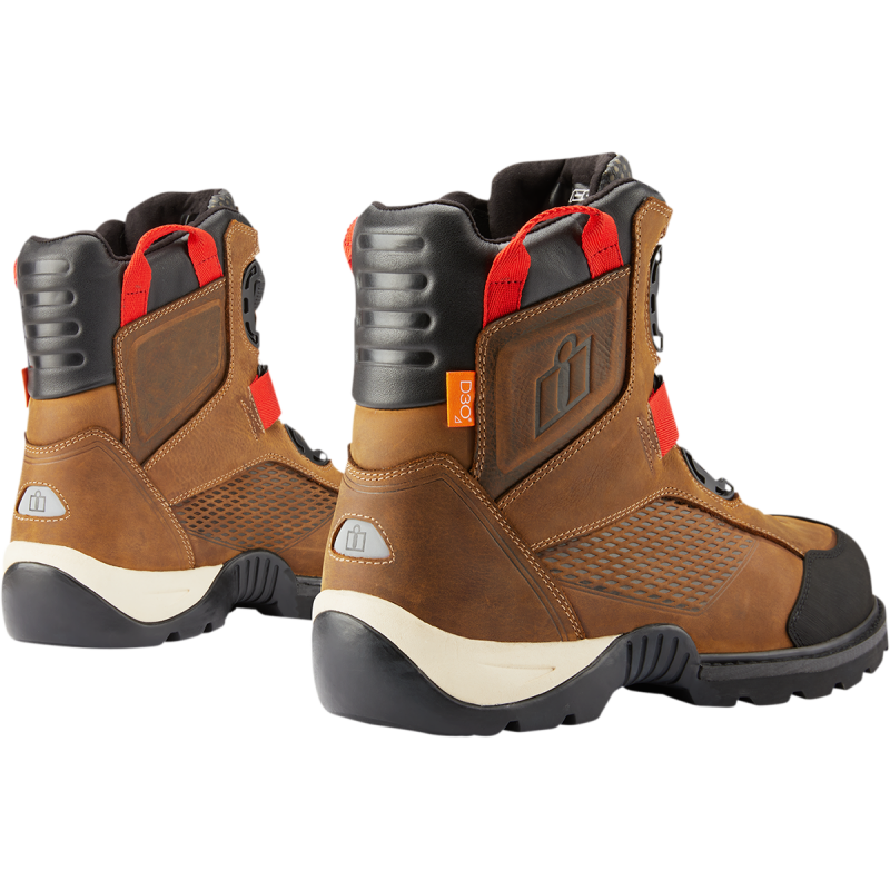 ICON STORMHAWK BOOT BRN 10.5 3403-1167