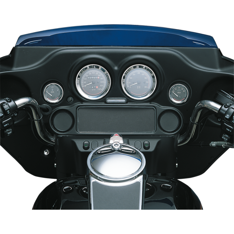 DRAG SPECIALTIES 96-99 GAUGE BEZELS F/3-5/8"DIA GAUGE PR 2202-0060