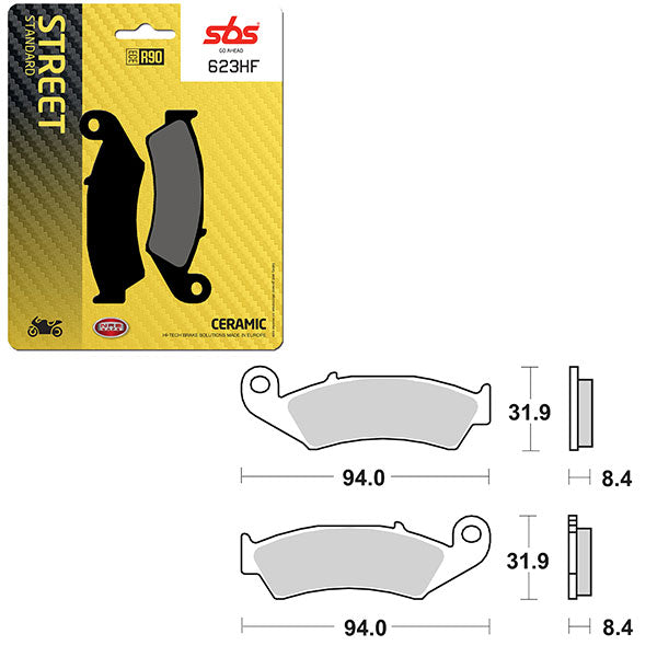 SBS ATV/UTV CERAMIC BRAKE PAD  6190623100