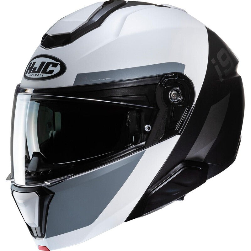 HJC I91 BINA SF WH/BK 2X 0000407348