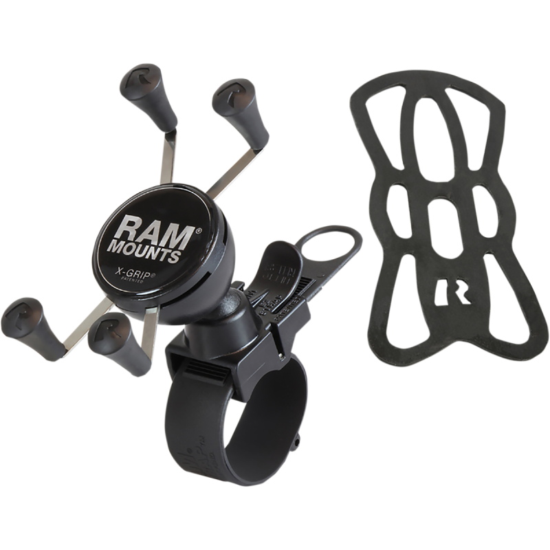 RAM MOUNT KIT XGRIP W/RAIL MOUNT RAP-SB-187-UN7