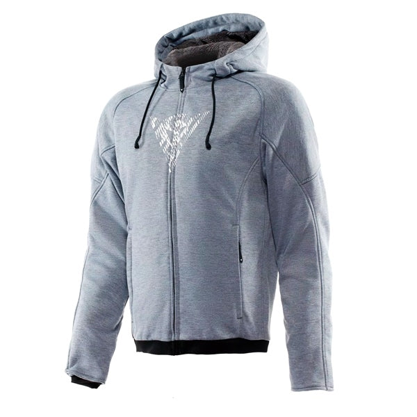 DAINESE HOODIE BOVISA MEN MELANGE GY/BK 48 2017300021-N42-48