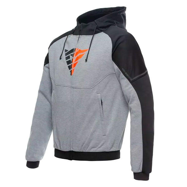 DAINESE HOODIE DAEMON-X MEN GY/BK/FLUO RD 56 2017300077-95H-56