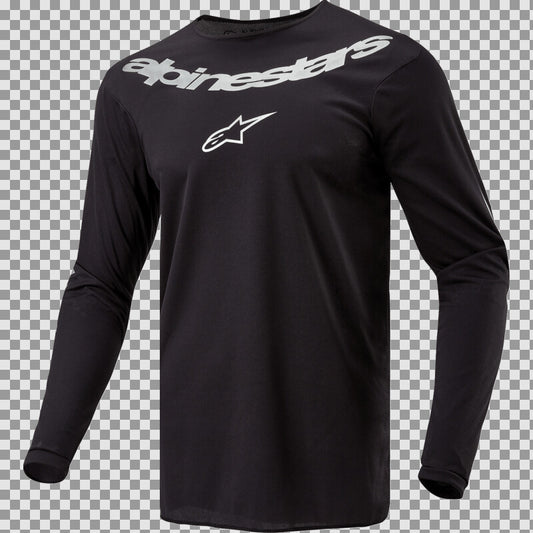 ALPINESTARS JERS F-GRAPH BLK/SILV 2X 3763824-119-2X