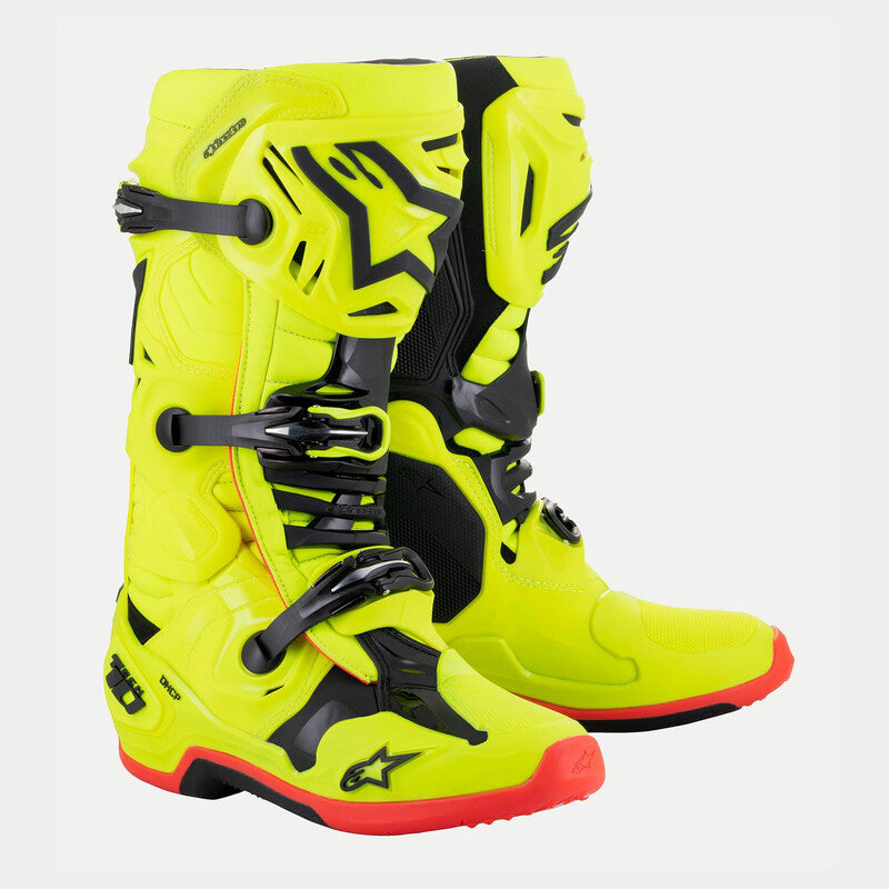 ALPINESTARS BOOT TECH 10 YLW/BK/RD 11 2010020-533-11