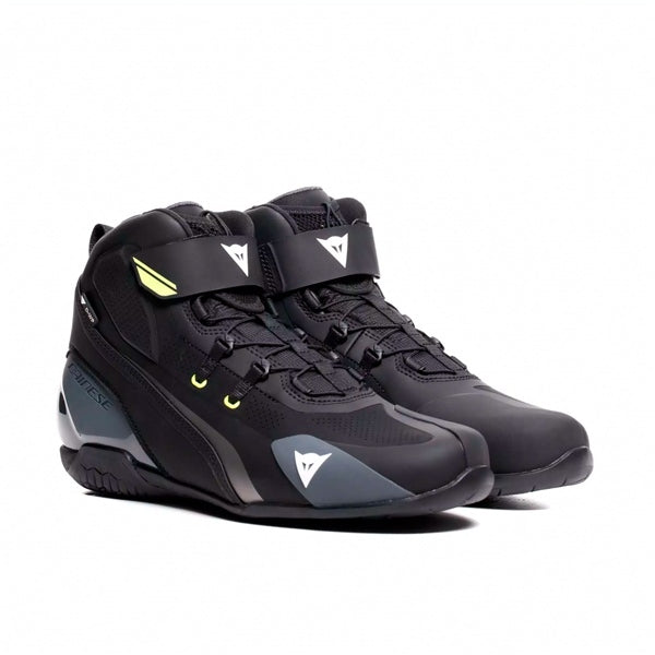DAINESE SHOE HERIAN D-WP MEN BK/WH/FLUO YE 38 2017700025-Q90-38