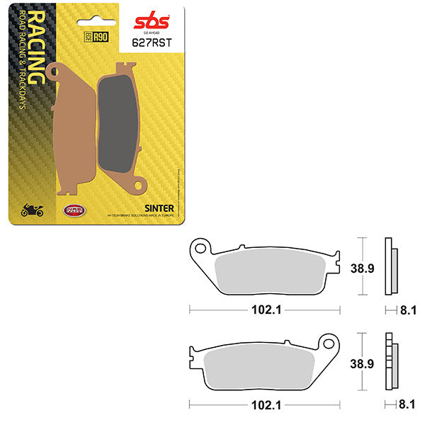 SBS ROAD RACING & TRACKDAYS SINTER BRAKE PAD  6470627100