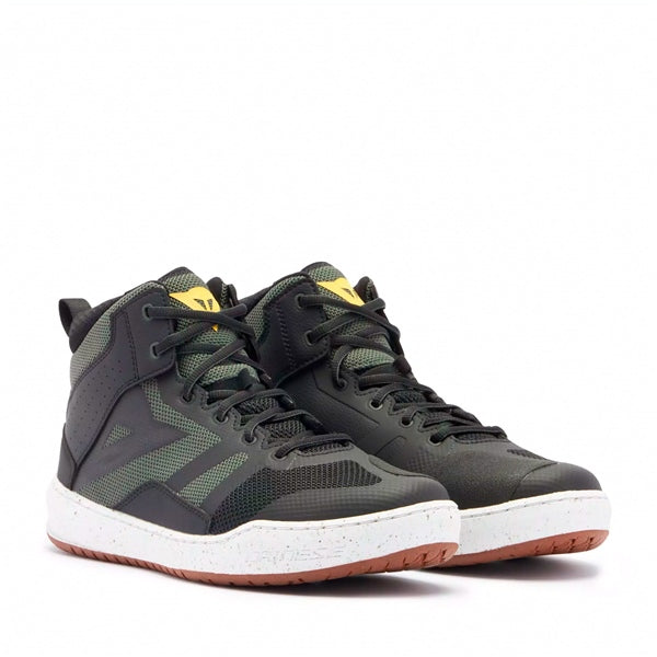 DAINESE SHOE SUBURB AIR MEN BK/WH/MIL GR 42 2017700051-50J-42