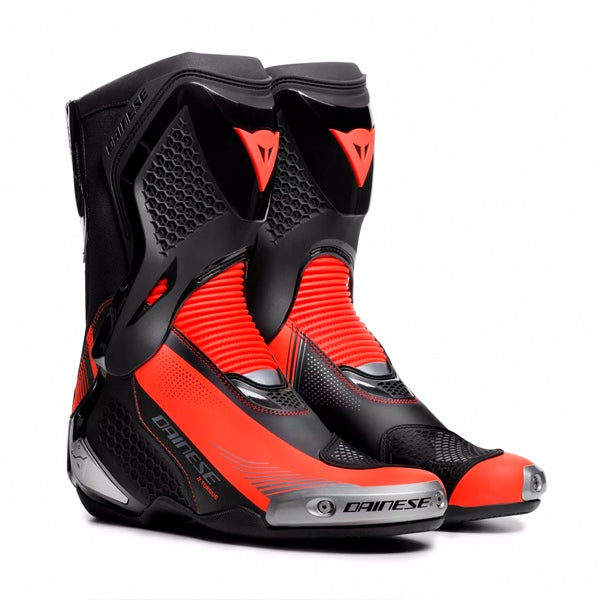 DAINESE BOOTS TORQUE 4 MEN BK/FLUO RD 44 2017900167-628-44