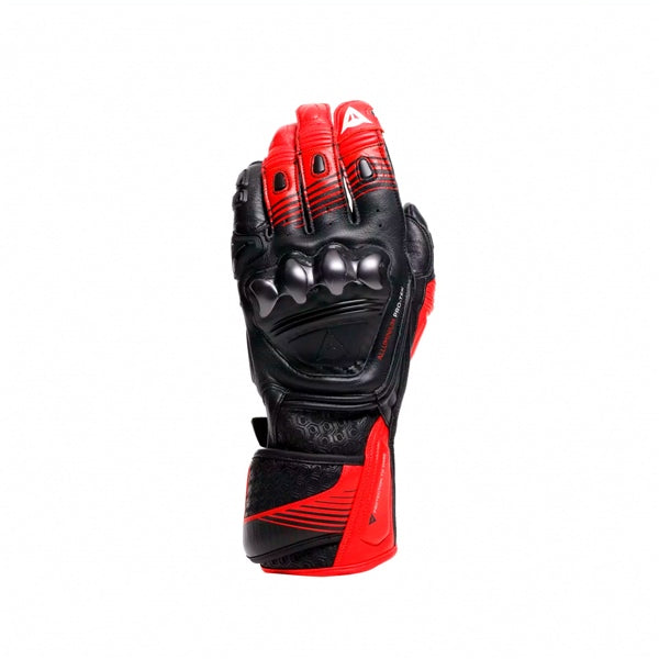DAINESE GLOVE FIERO METAL MEN BK/LAVA RD/WH XL 2018100025-A77-XL