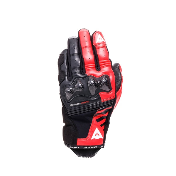 DAINESE GLOVE REACTO CARB MEN BK/LAVA RD M 2018100049-B78-M
