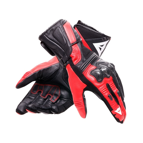 DAINESE GLOVE REACTO CARB MEN LONG BK/LAV RD L 2018100047-B78-L