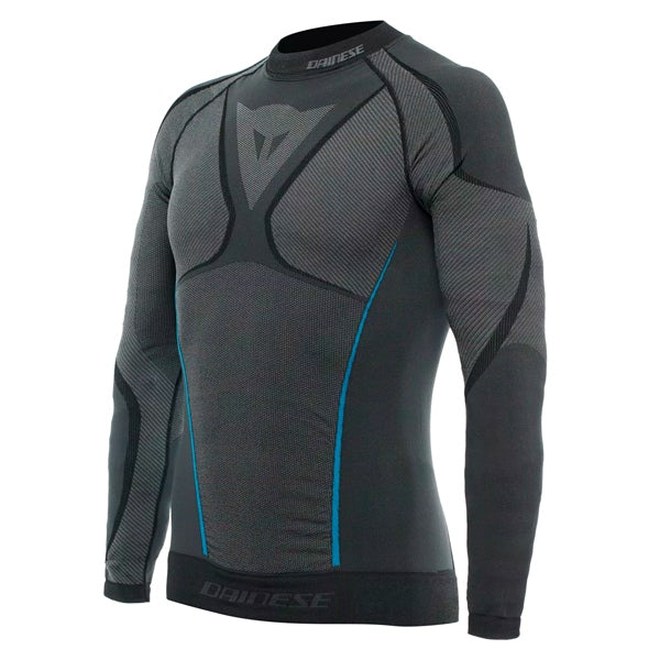 DAINESE UNDERWEAR TOP DRY LS MEN BK/BL L 201916017-607-L