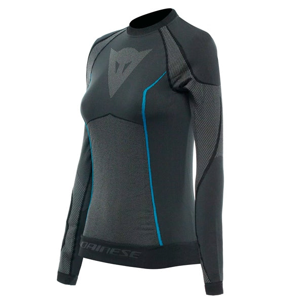 DAINESE UNDERWEAR TOP DRY LS WOM BK/BL L/XL 202916017-607-L/XL