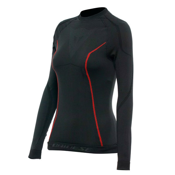 DAINESE UNDERWEAR TOP THERMO LS WOM BK/RD M 202916016-606-M