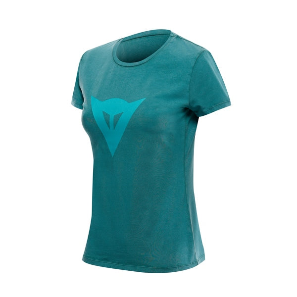 DAINESE T-SHIRT DYED SPEED DEMON WOM TEAL XS 2018900095-67S-XS