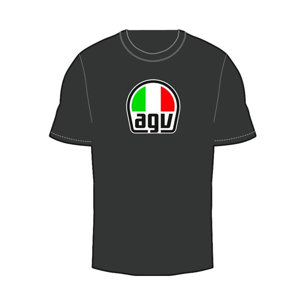 DAINESE T-SHIRT CLASSIC AGV MEN BK XL 2018900096-001-XL