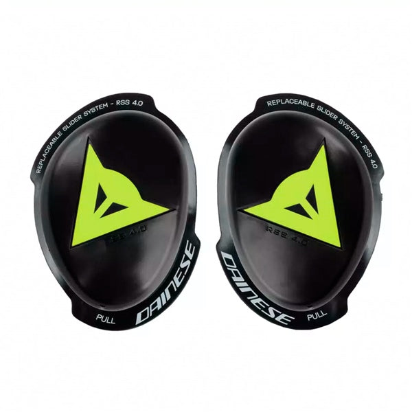 DAINESE KNEE SLIDER RSS 4.0 KIT BK/FLUO YE 201876220-620-N