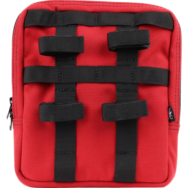 THRASHIN SUPPLY CO. BAG HANDLEBAR TSC SLIM RED THB-0034