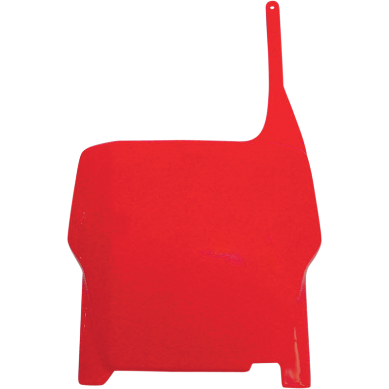 UFO CR/CRF125-450R 04-13 FRONT # PLATE 00RED HO03633-070