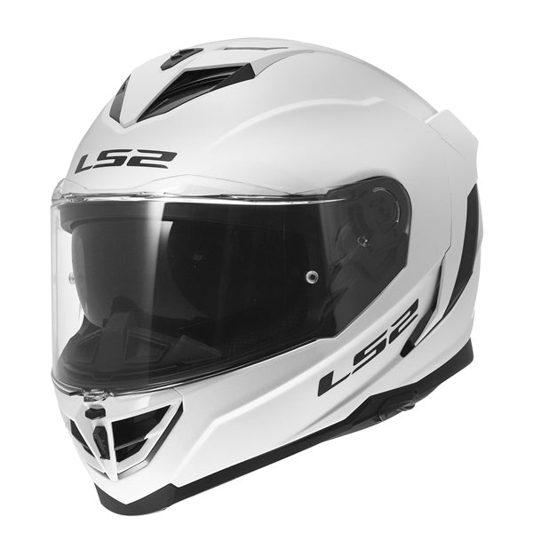 LS2 HELM STORM III SOLID GLOSS WH 2XL LS2 818-8653