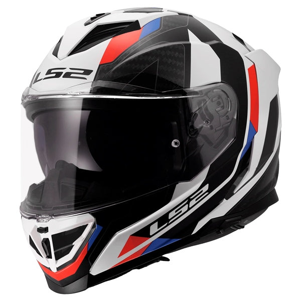 LS2 HELM STORM III SPORTY WH/BL/RD M LS2 818-8996