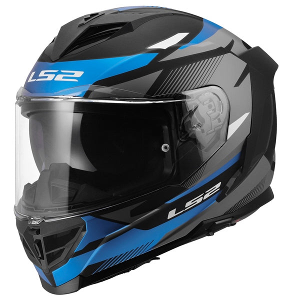 LS2 HELM STORM III KOMAI MAT BK/BL 2XL LS2 818-0056