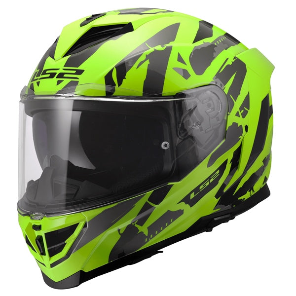 LS2 HELM STORM III KAOS HVS YE 2XL LS2 818-0080