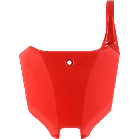 ACERBIS PLATE FRONT # HON RED 2858850227