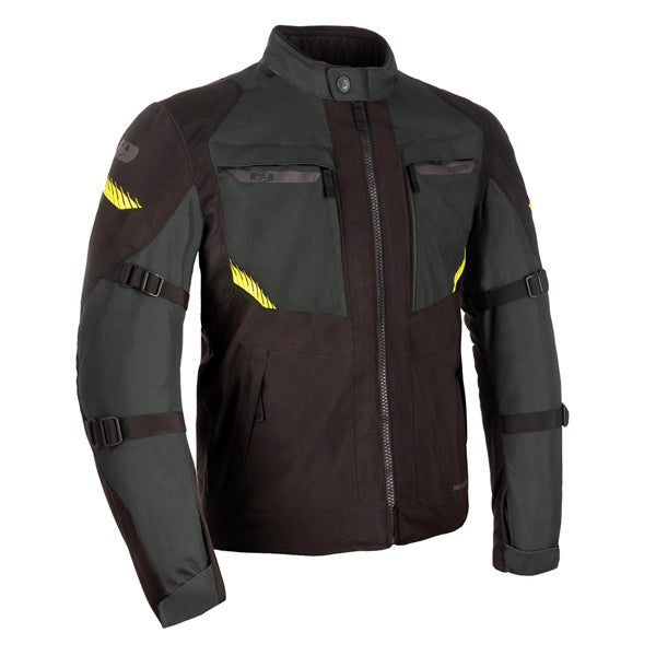 OXFORD PRODUCTS JACKET TORONTO 1.0 MEN BK/GR/FLUO S TM241003S