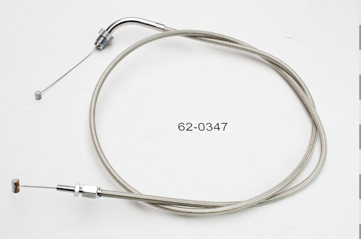 MOTION PRO THROTTLE CABLE CLEAR ARMOUR COATED 62-0347